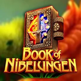 Book of Nibelungen game by Swintt – logo hosted on Wolf Casino