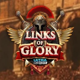 Official Slots logo: Links of Glory by Slingshot Studios at Wolf Casino