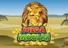 Mega Moolah slot by Games Global, showcased at wolfscasino.it – game logo