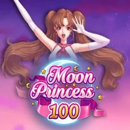 Moon Princess 100 slot logo by Play'n GO at Wolf Casino