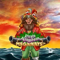 Pirate Kingdom Megaways casino game by Iron Dog Studio – featured logo at Wolf Casino
