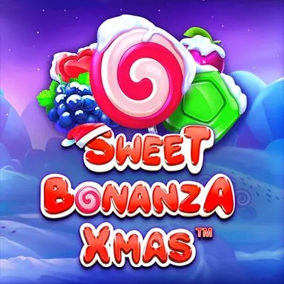 Sweet Bonanza Xmas Slot game by Pragmatic Play – logo hosted on Wolf Casino